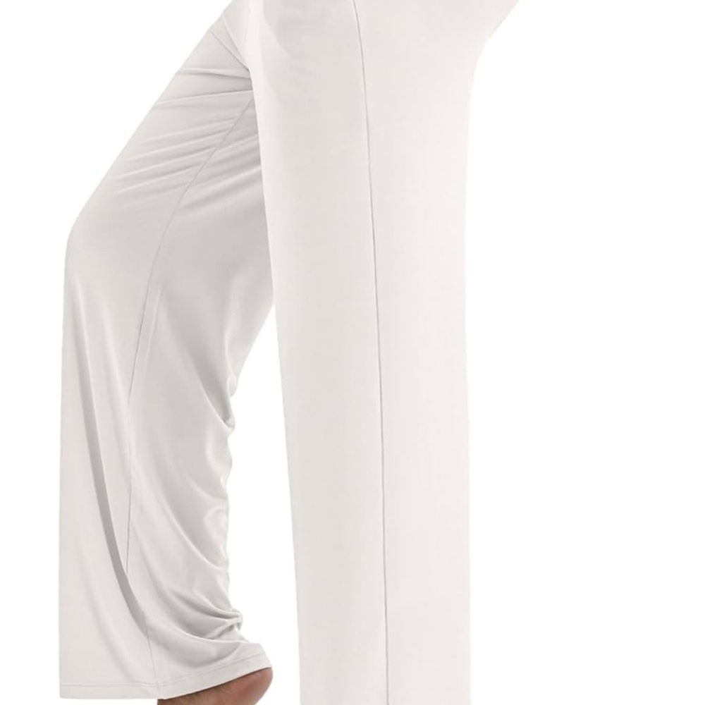 Medium Elegant White Wide-Leg Pants NWT